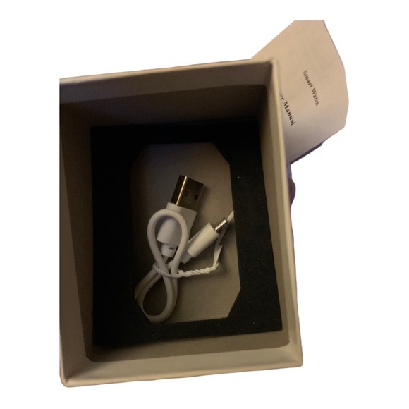 Smart Watch with Digital Display - Black Band, Charger, and Box Included - Picture 5 of 6